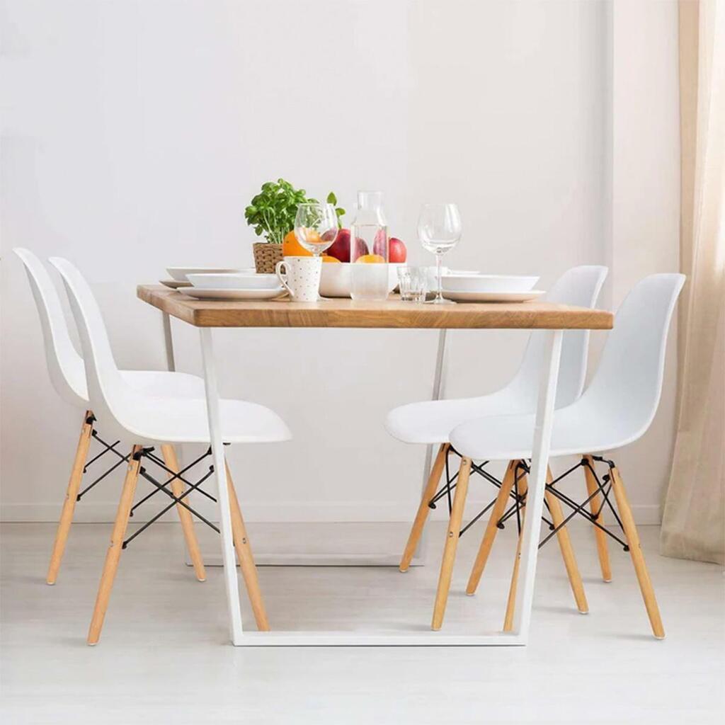 Juego De Sillas Eames X4 Unidades Variedad De Colores