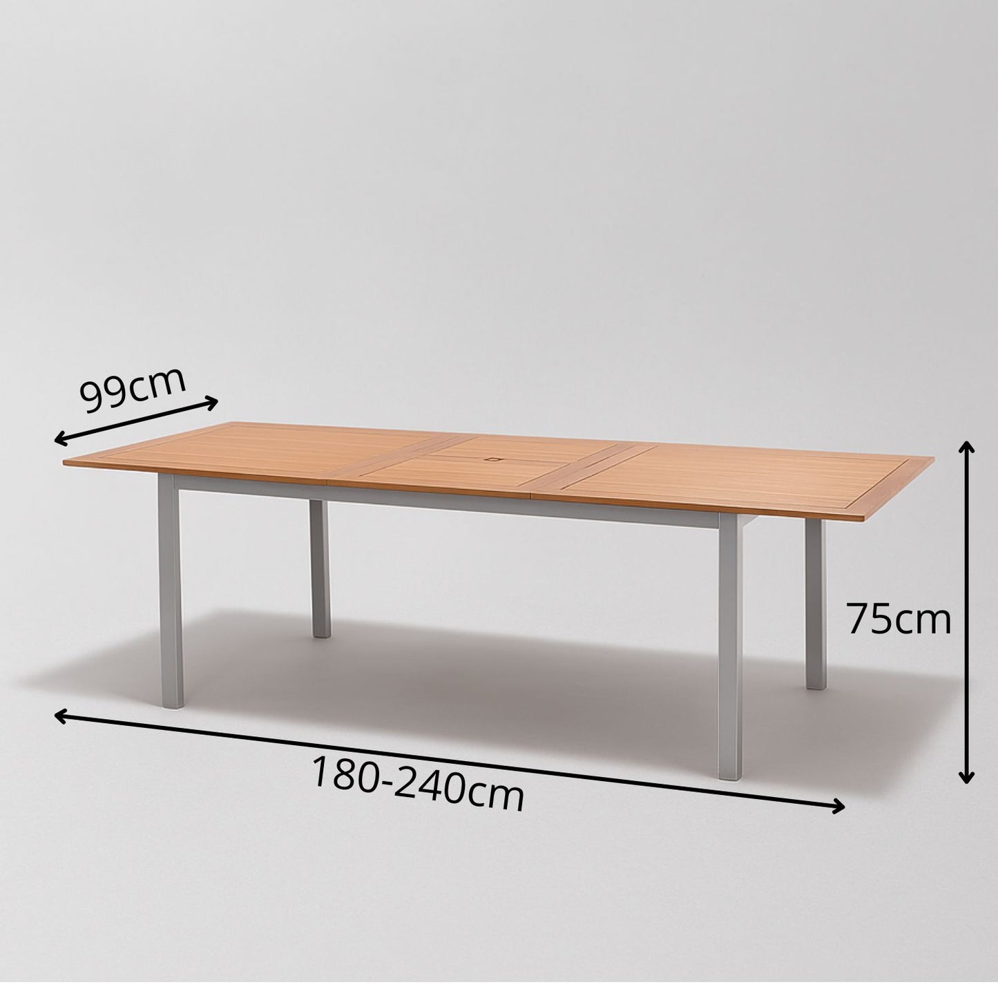 Mesa Extensible Kingsbury Lynx De Madera