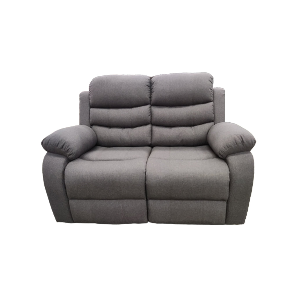Sillón Reclinable 2 Cuerpos Beverly Negro/Marrón/Gris