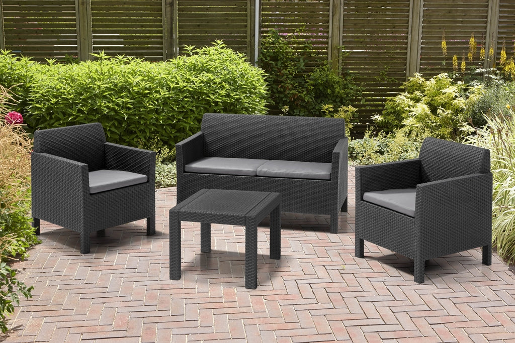 Juego De Jardin Orlando Gris