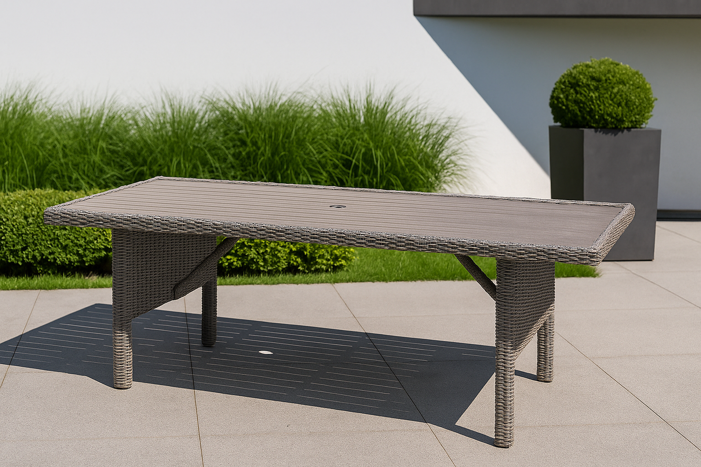Mesa De Madera Rectangular Bermuda Haití