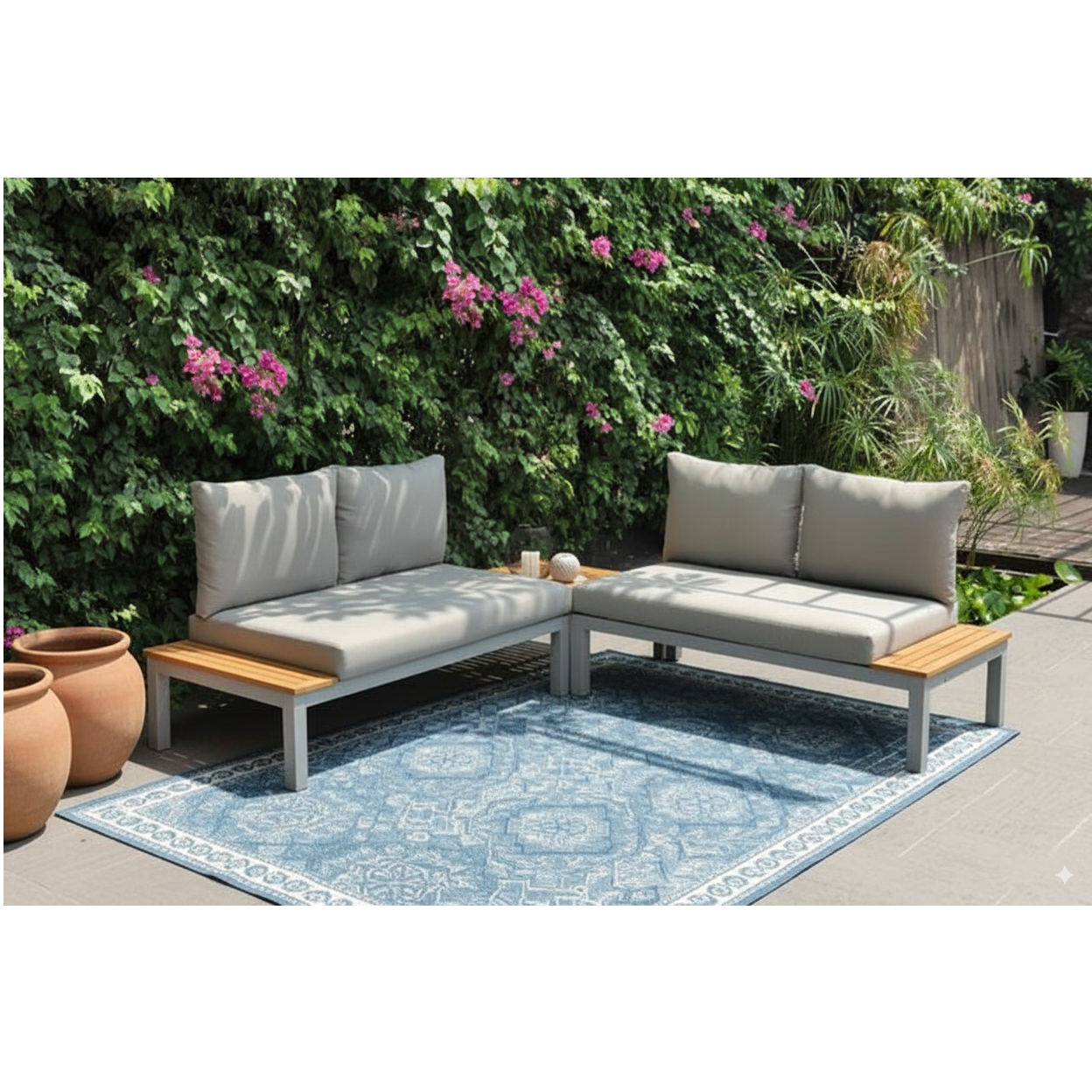 Set De Living Exterior Barcelona Rinconero