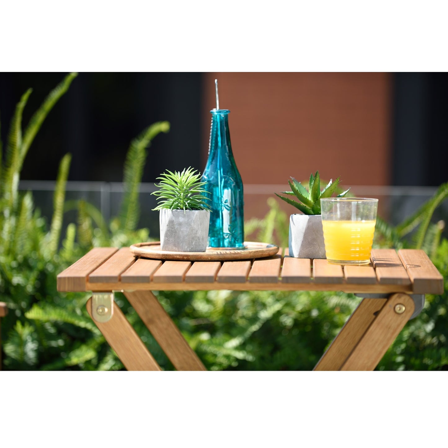 Mesa De Jardín Bistro Madera