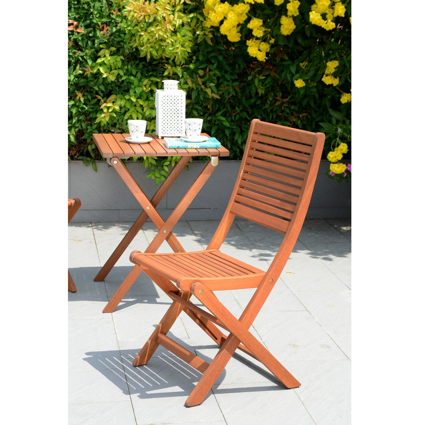 Sillas Plegables De Madera Kingsbury x2 Un