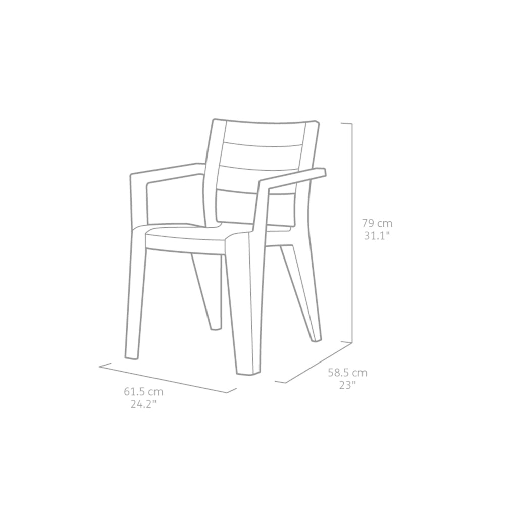 Silla De Jardin Julie