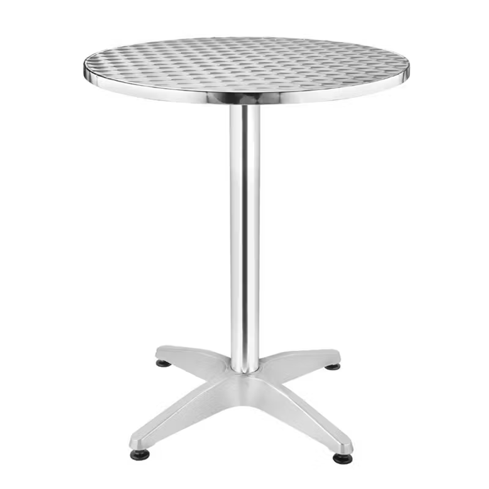 Juego De Jardín Bistro 3 Piezas Aluminio