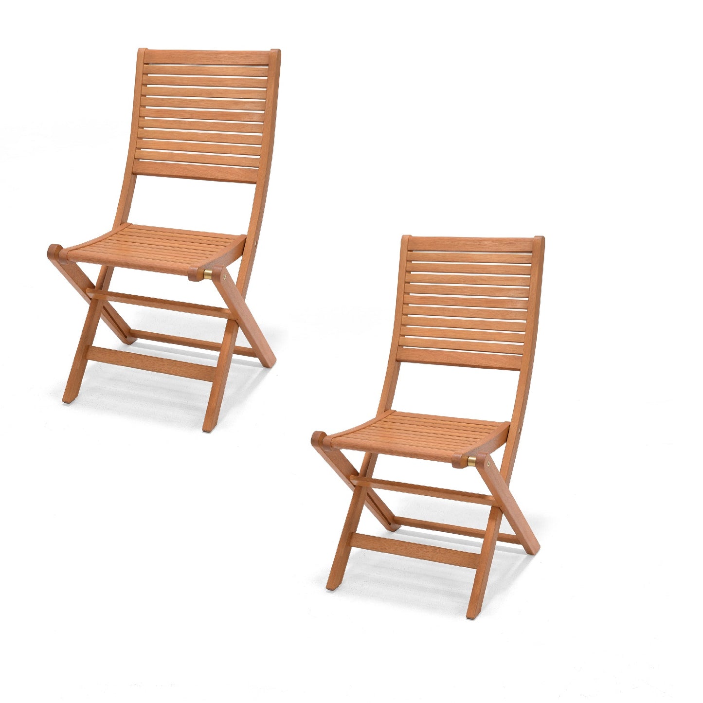 Sillas Plegables De Madera Kingsbury x2 Un