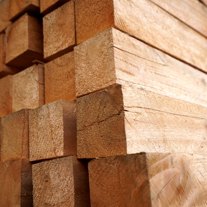 Estructura Hecha de Madera Saligna