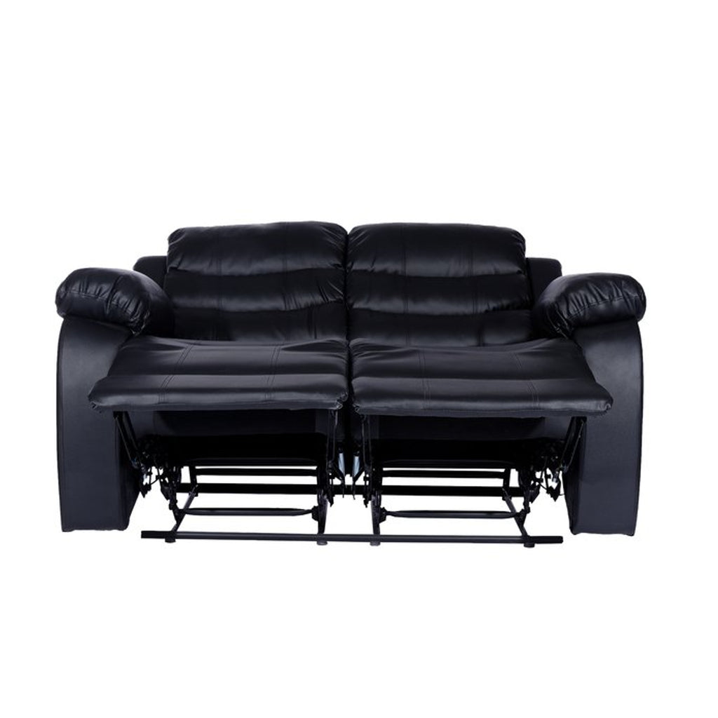 Sillón Reclinable 2 Cuerpos Beverly Negro/Marrón/Gris