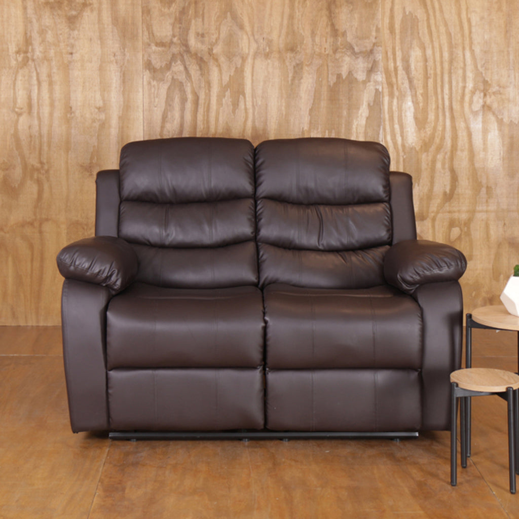 Sillón Reclinable 2 Cuerpos Beverly Negro/Marrón/Gris