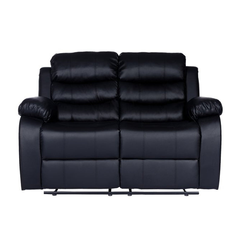 Sillón Reclinable 2 Cuerpos Beverly Negro/Marrón/Gris