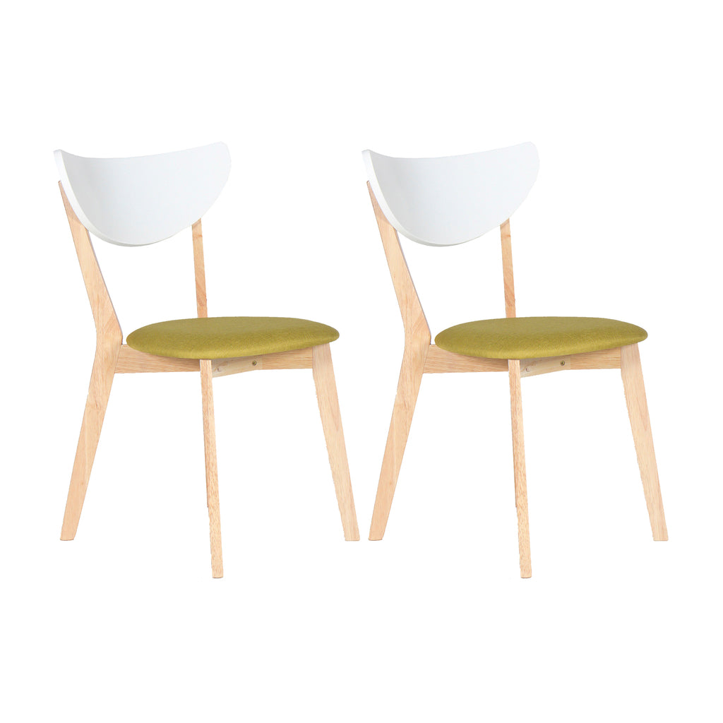 Set De Sillas De Comedor Wendover X2 Unidades - Varios Colores
