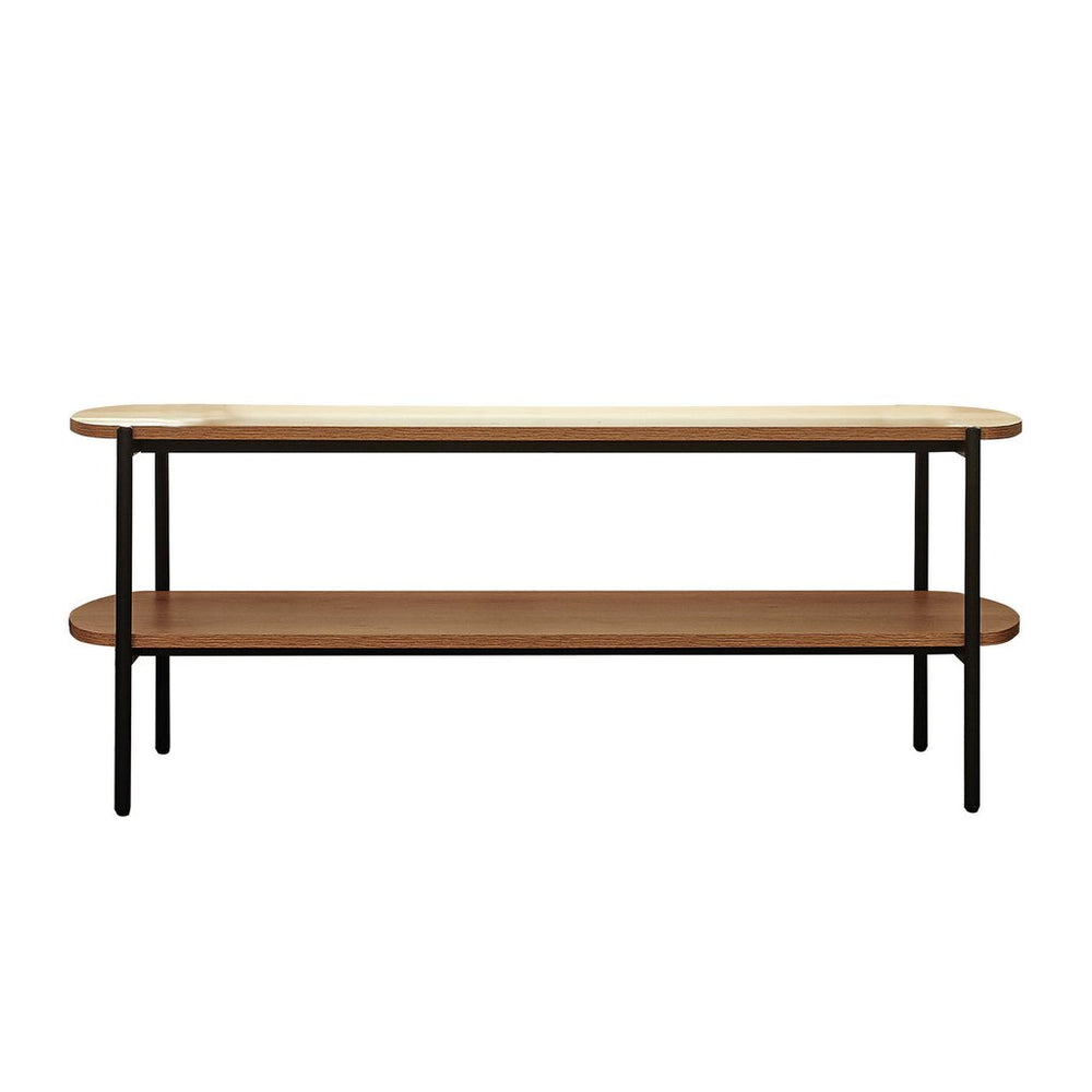 
                      
                        Mesa Ratona 2 Estantes Industrial Acacia 120Cm
                      
                    