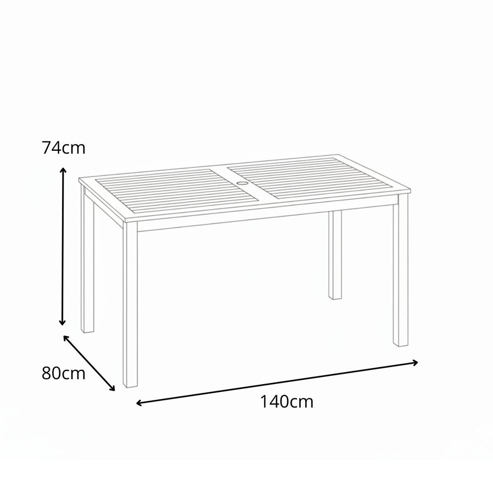 
                      
                        Mesa De Madera Rectangular Kingsbury Lynx
                      
                    