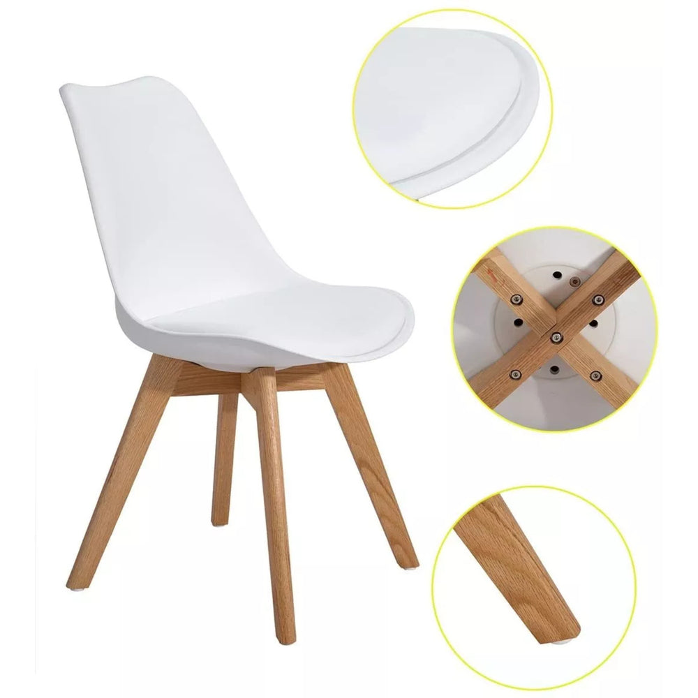
                      
                        Juego De Sillas Tulip X4 Unidades (Varios Colores)
                      
                    
