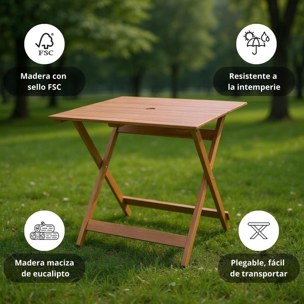 
                      
                        Mesa De Madera Plegable Manda
                      
                    