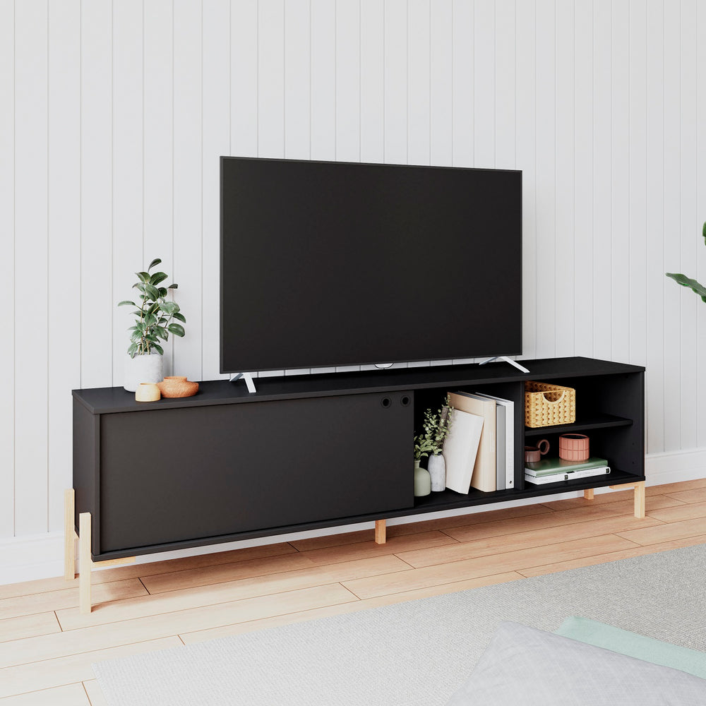 Rack Para Tv Negro Molly