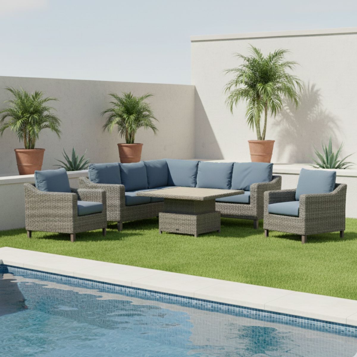 Juego De Jardín Martinique Haití