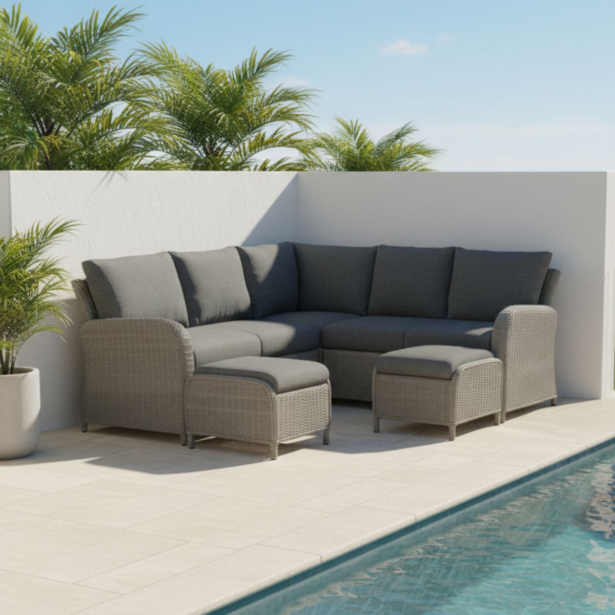 Juego De Jardín Martinique Esquinero