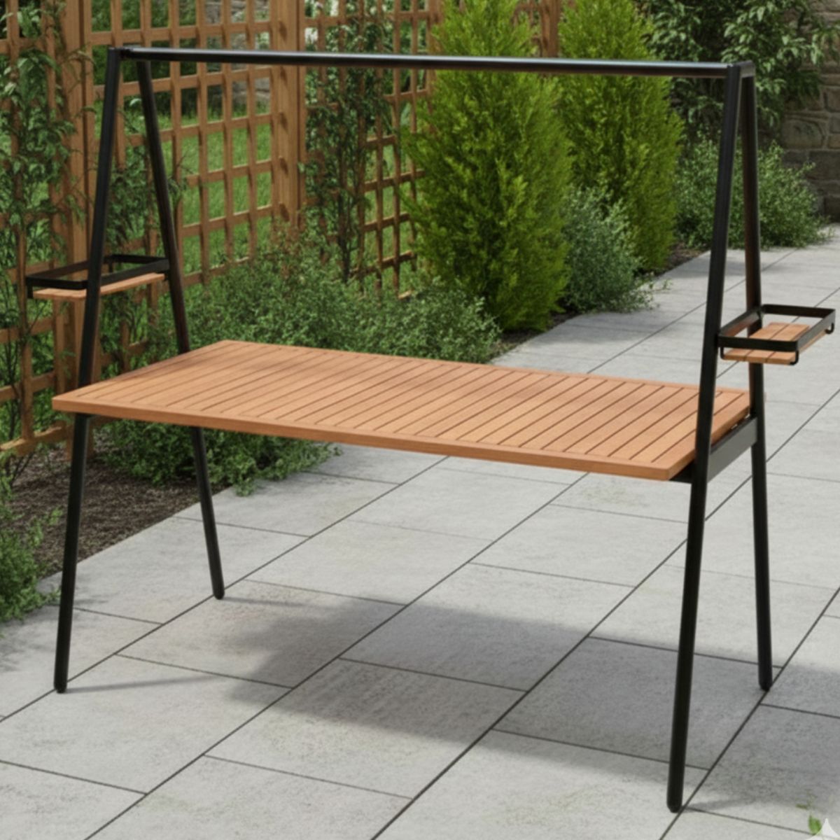 Mesa Rectangular Copenhagen De Madera | CORFAM – Corfam
