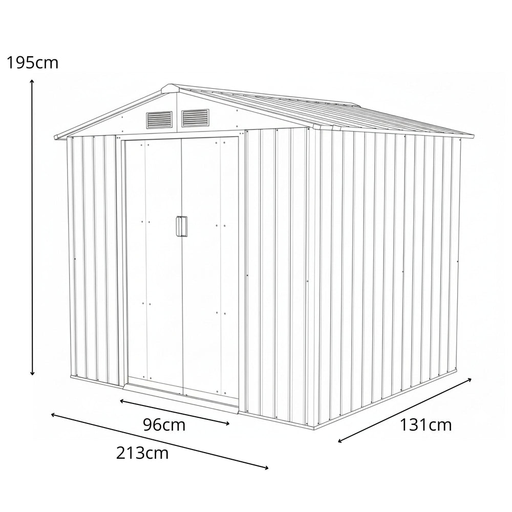 
                      
                        Depósito Livorno Metálico Gris
                      
                    
