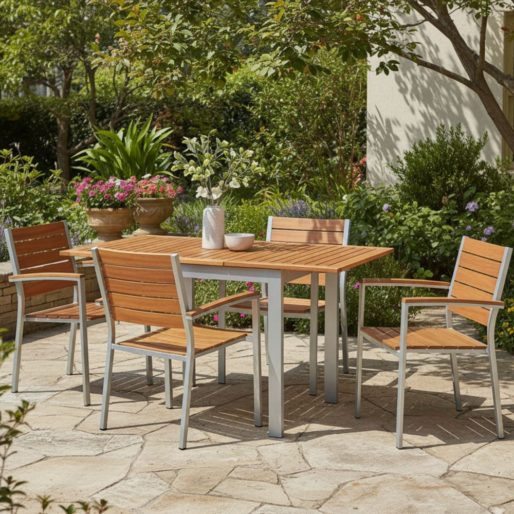 Mesa Extensible Kingsbury Lynx De Madera 75-126cm | CORFAM – Corfam