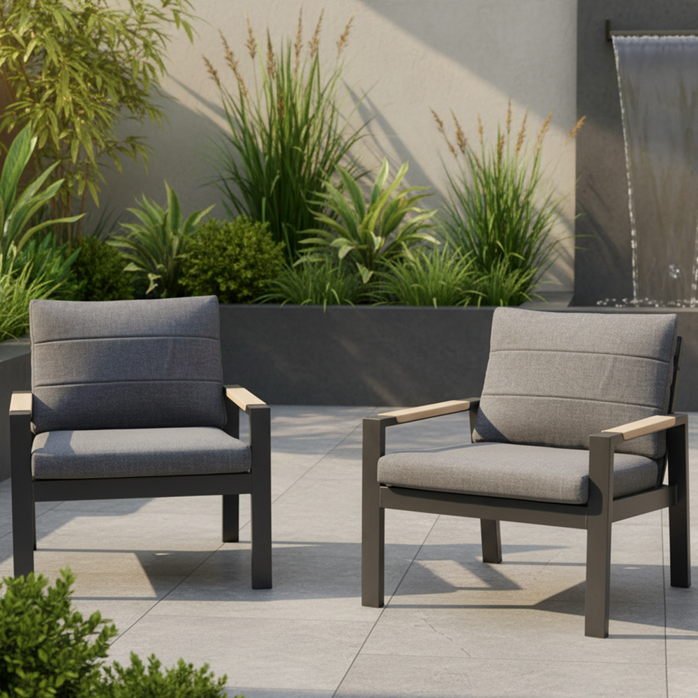 Set De Sillones Ignífugo Panamá x2 Unidades