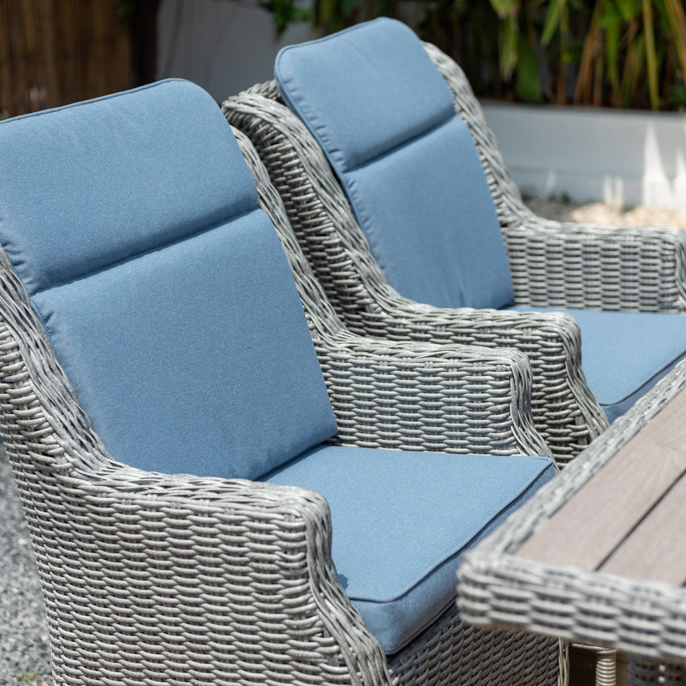 
                      
                        Set De Exterior Bermuda Con 6 Sillas Haití Carver
                      
                    