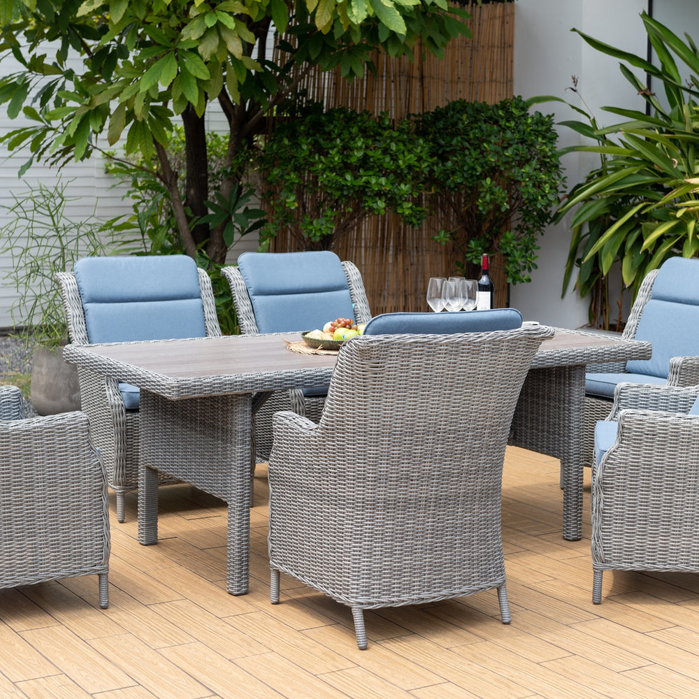 Mesa De Madera Rectangular Bermuda Haití