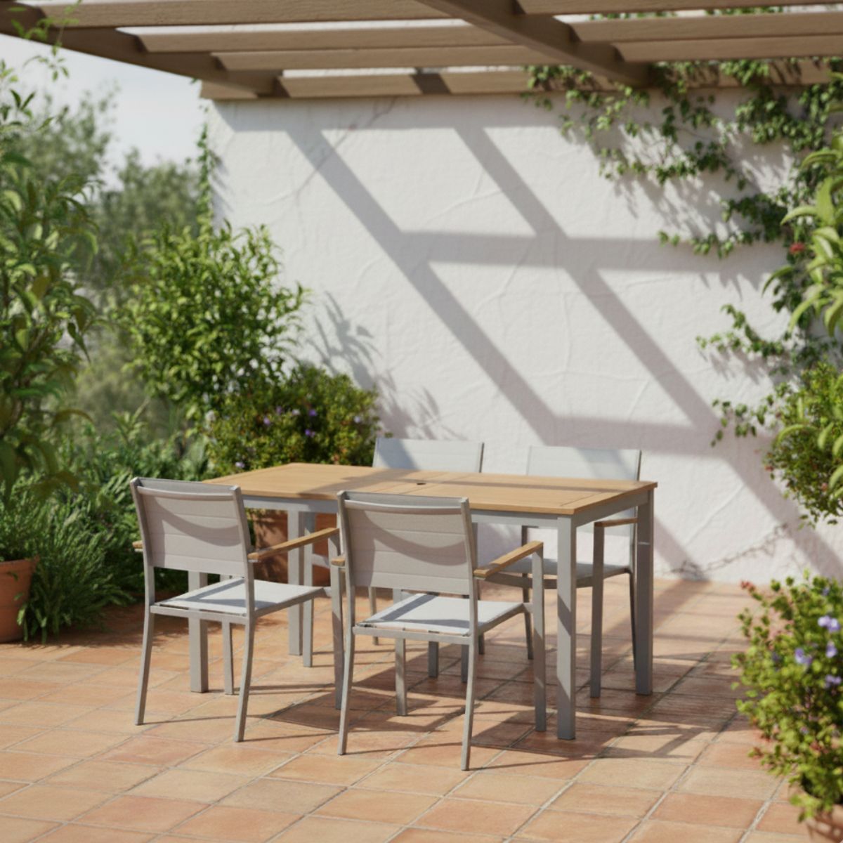 Set De Jardín Tagula Con Mesa Lynx