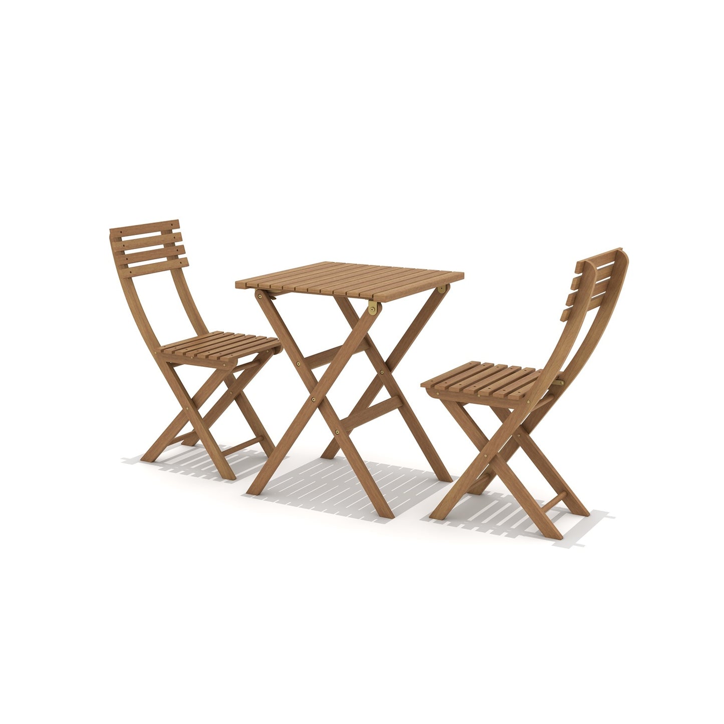 Set De Madera Jardín Bistro