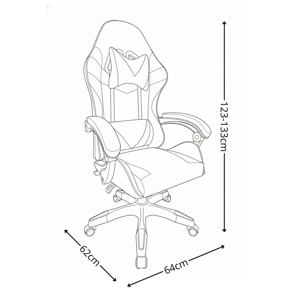 Silla Gamer Ergonómica Roja | CORFAM – Corfam