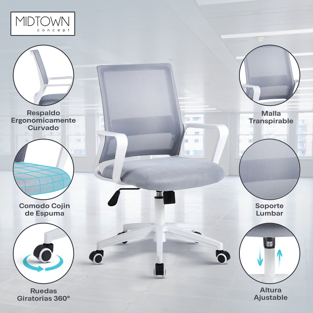 
                      
                        Silla De Escritorio Oficina Ergonomica Mesh Sally
                      
                    