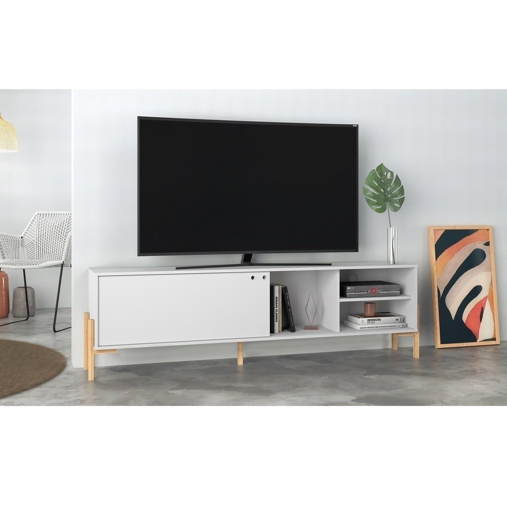Rack para TV Blanco Molly en CORFAM – Corfam