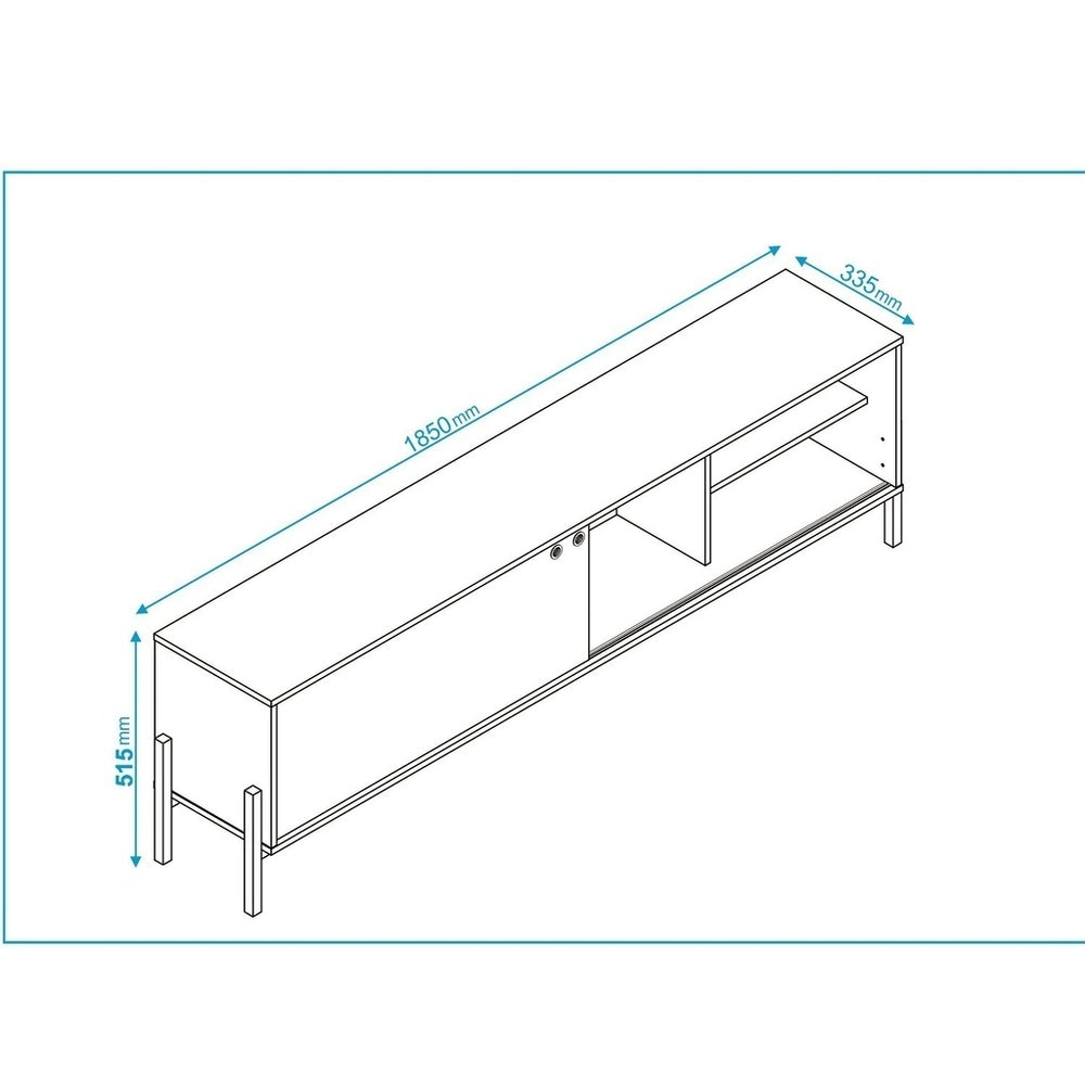 Rack para TV Blanco Molly en CORFAM – Corfam