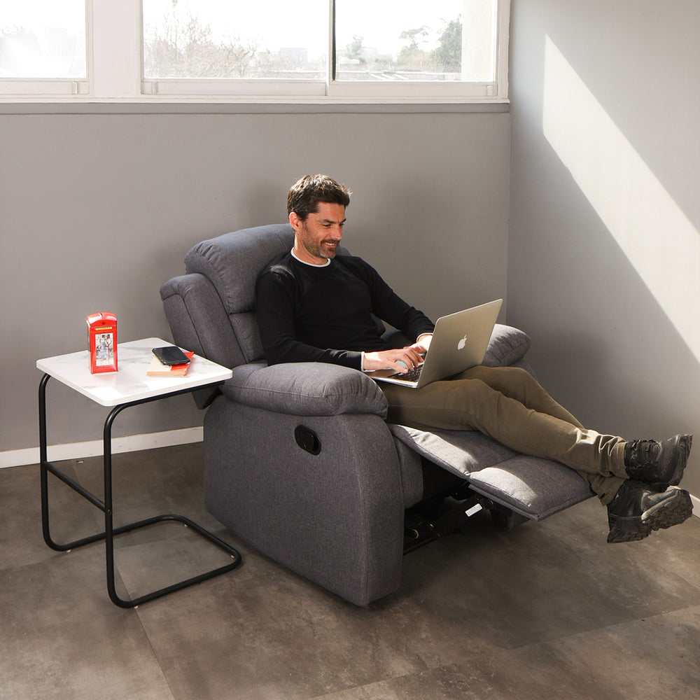 
                      
                        Sillon Reclinable 1 Cuerpo Beverly Negro/Marrón/Gris
                      
                    