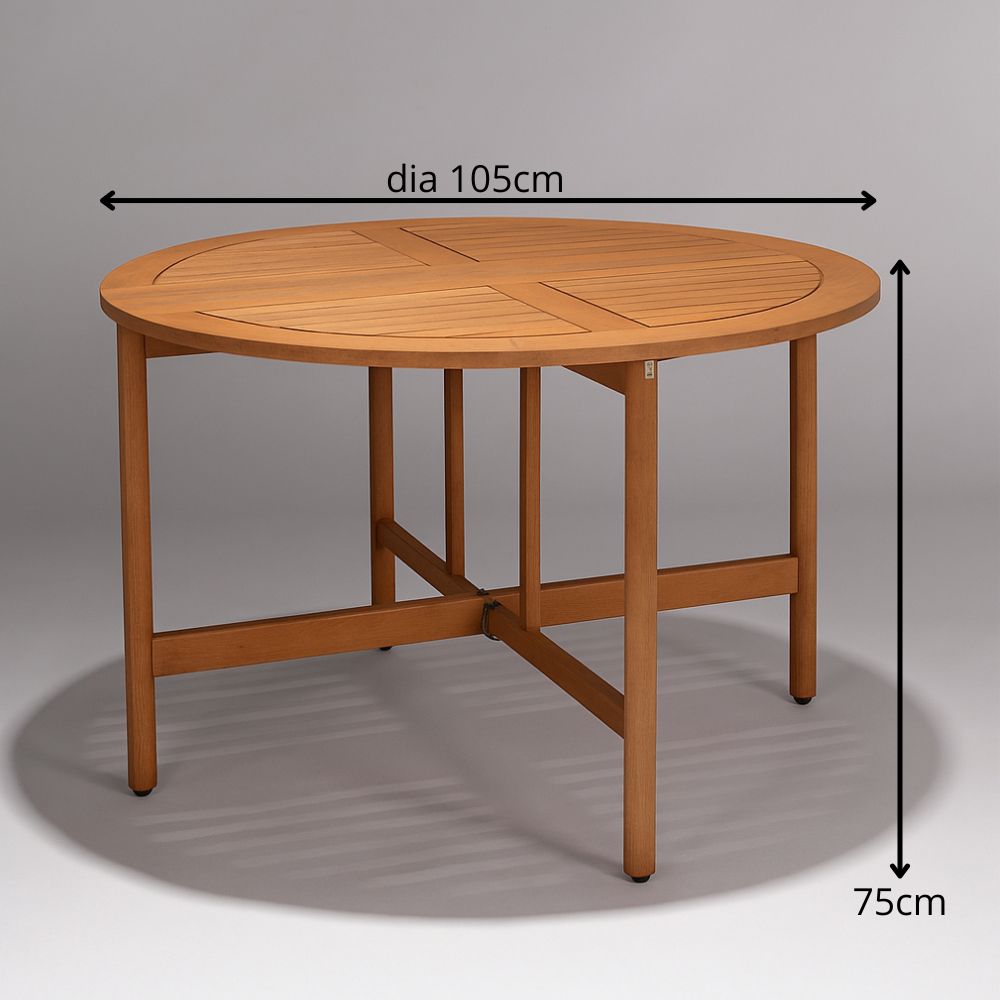 
                      
                        Mesa De Madera Redonda Pomona
                      
                    