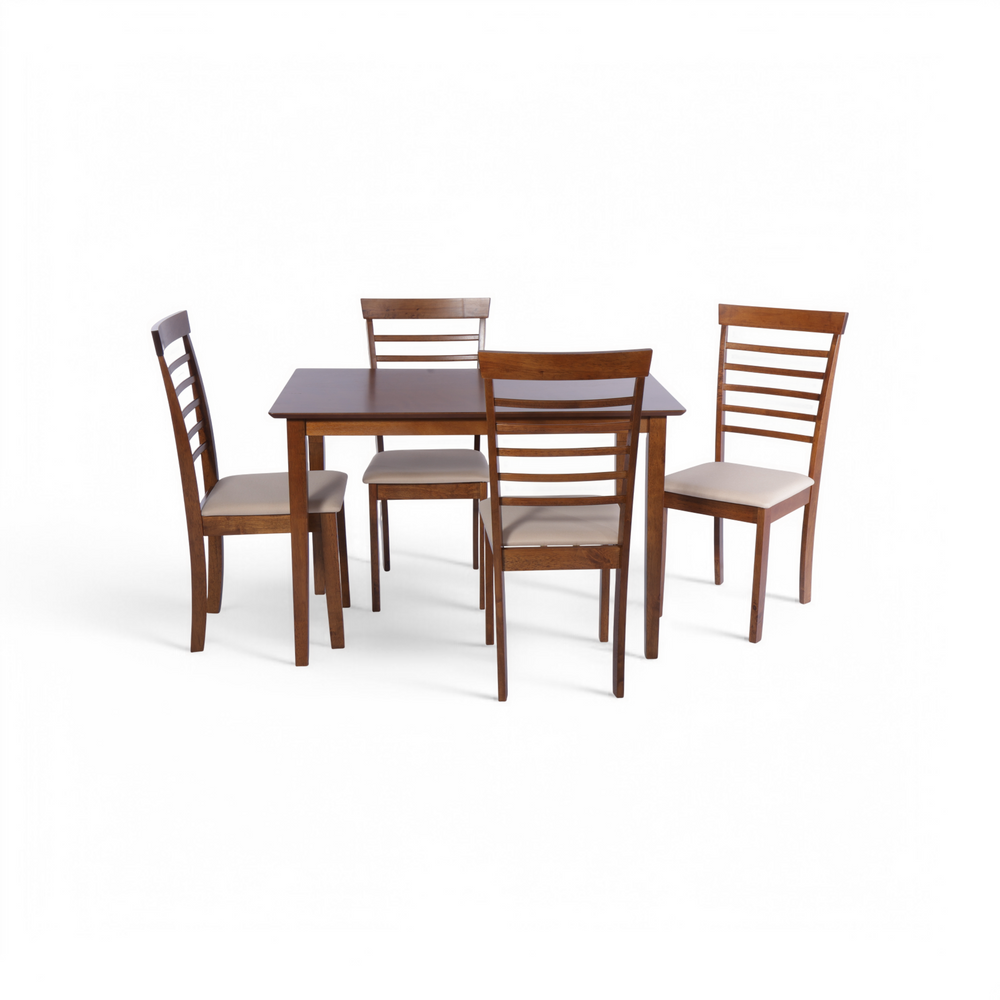 Juego De Comedor Montreal Marrón