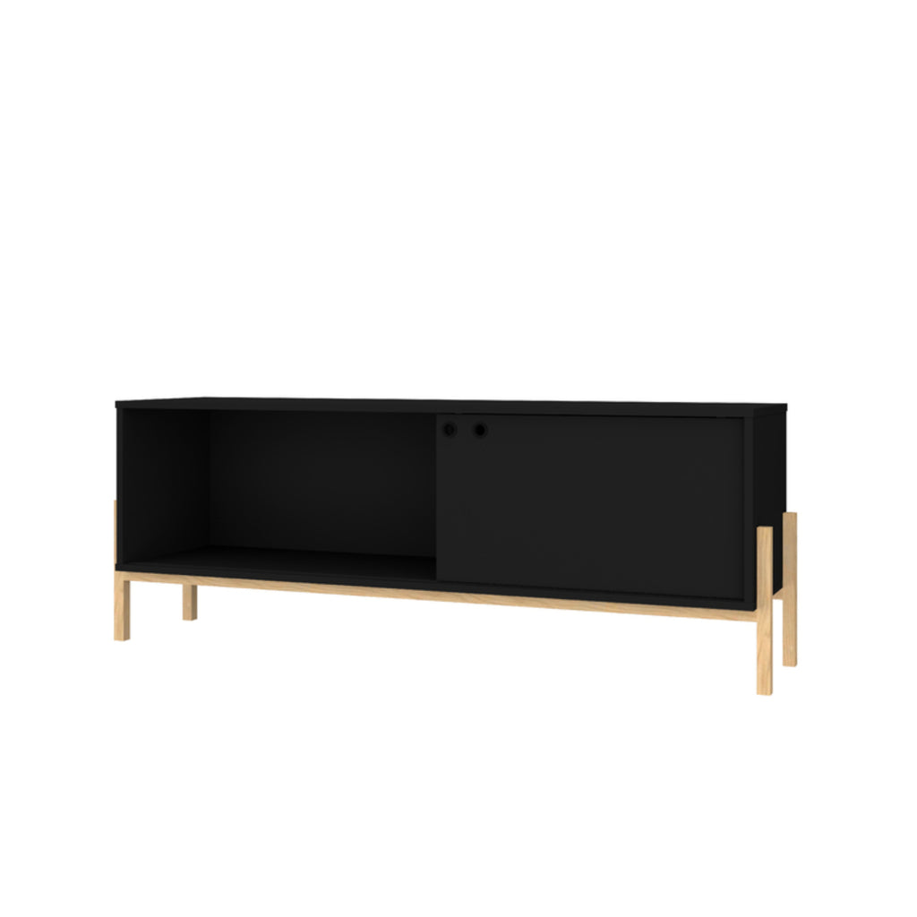Rack Para Tv Negro Uma