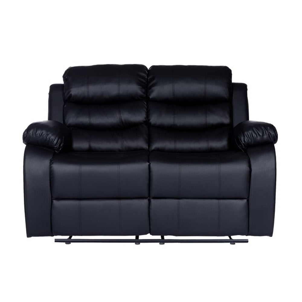Sillón Reclinable 2 Cuerpos Beverly Negro/Marrón/Gris