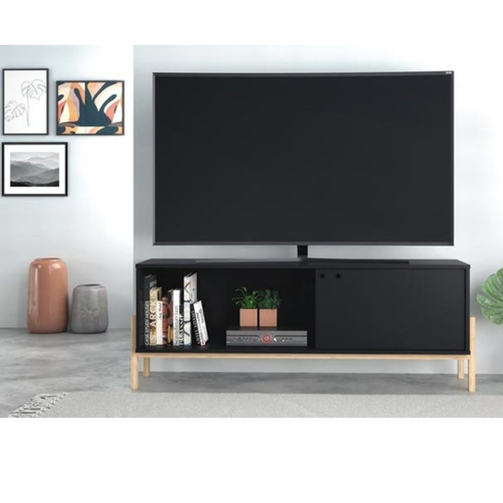 Rack Para Tv Negro Uma