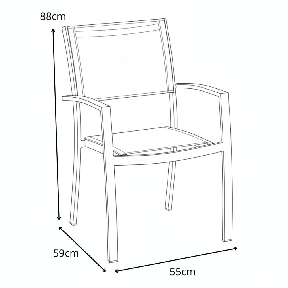
                      
                        Silla De Jardín Apilable Solana
                      
                    
